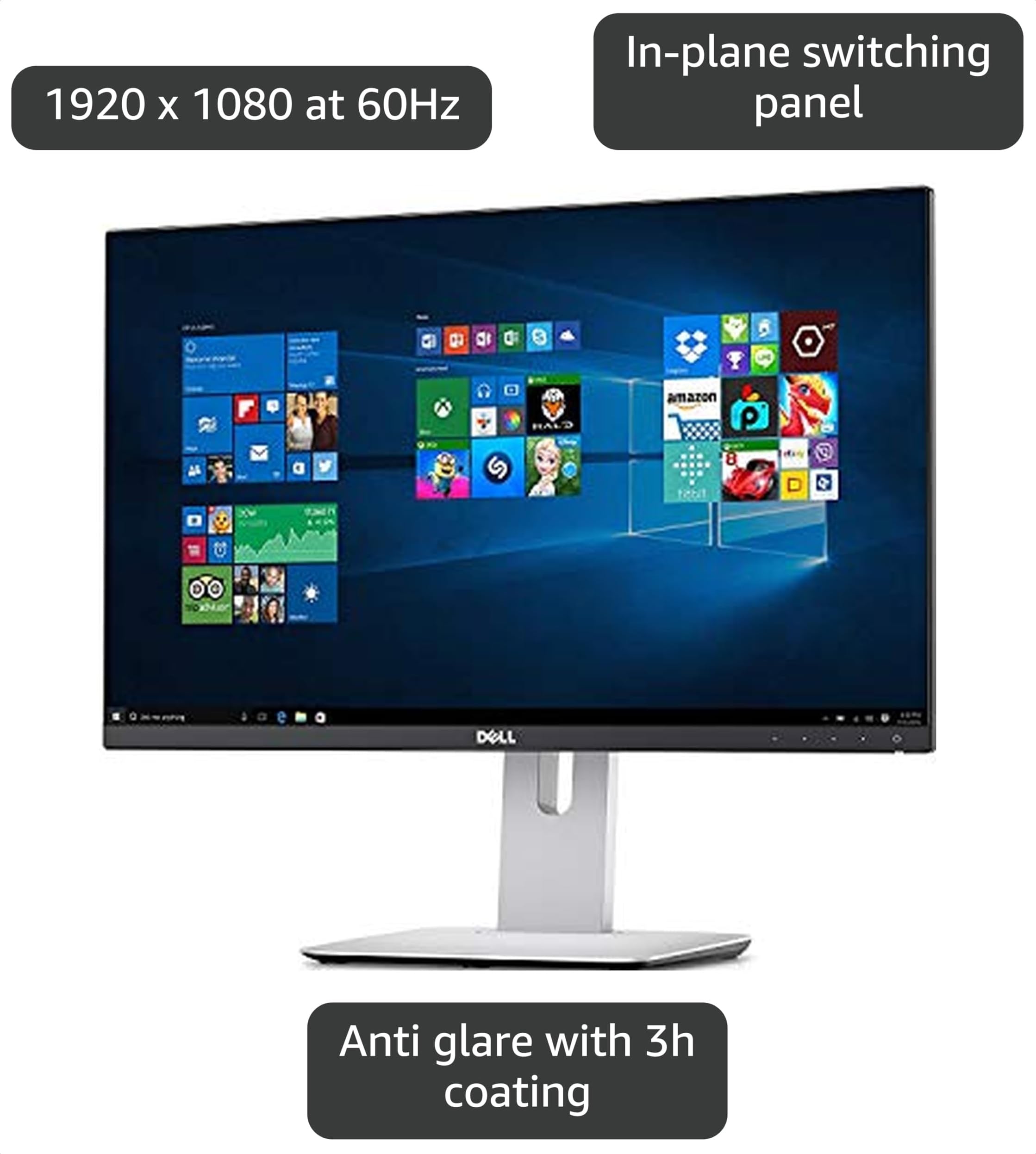 Amazon.com: Dell UltraSharp U2414H 23.8” Inch Screen FHD 1080p LED
